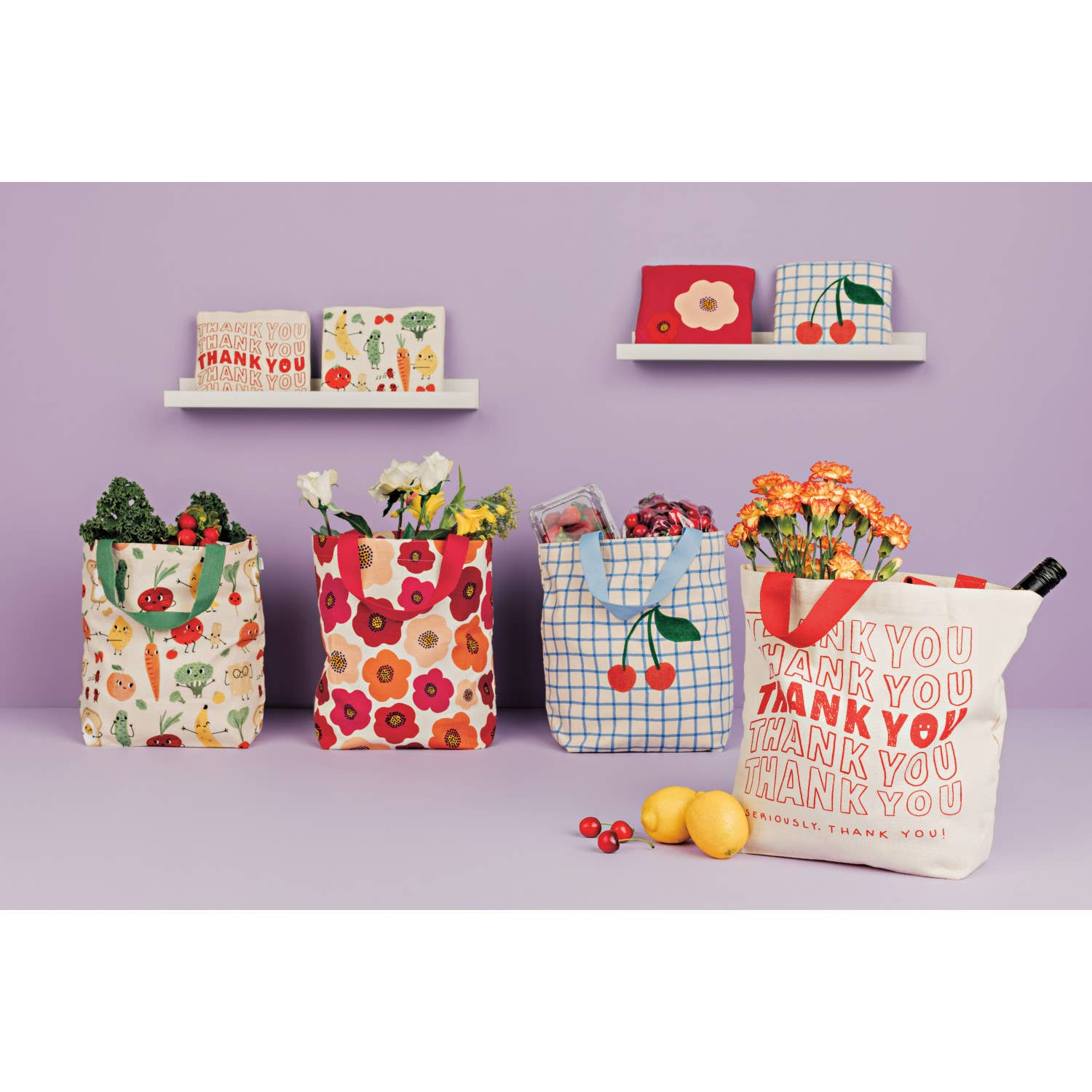 Very Cherry Pocket Tote