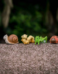Grasshopper Natural Rubber Teether, Rattle & Bath Toy