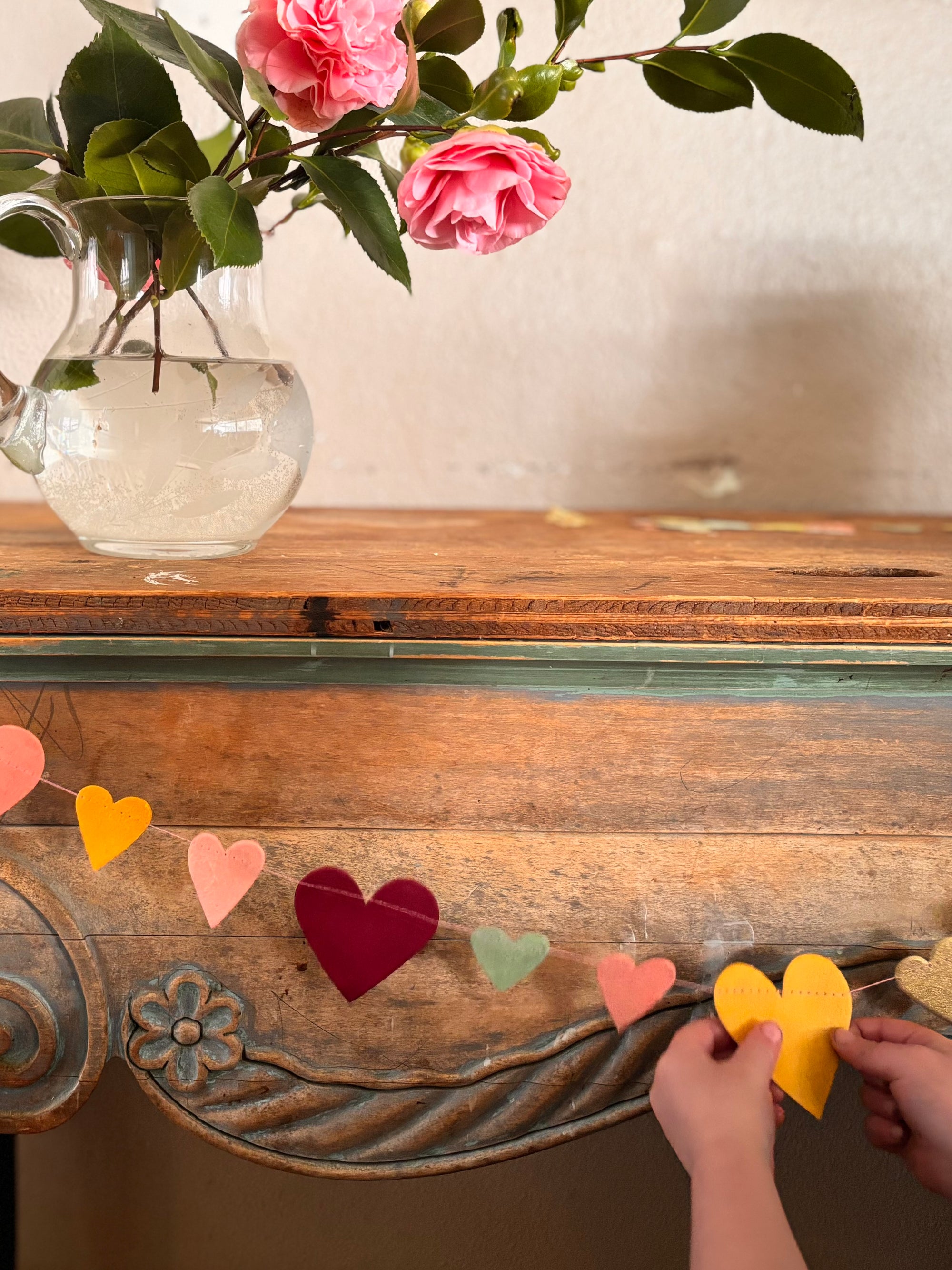 Heart Paper Garland