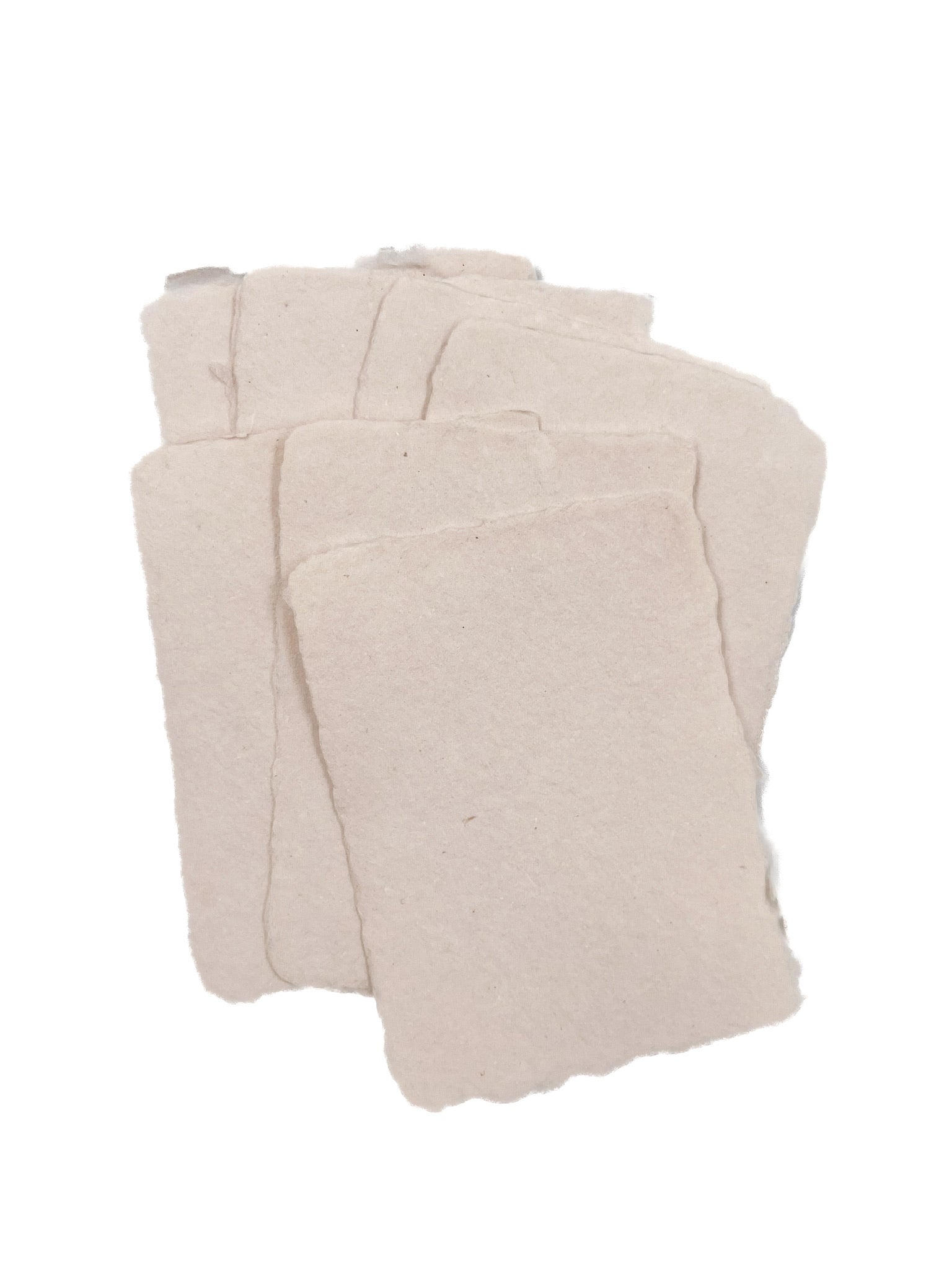 Blush 3.75x5.25 Handmade Paper with Custom Letterpress