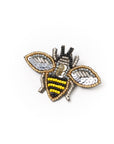 Handmade Beaded Brooch Pin - Beaded Bee