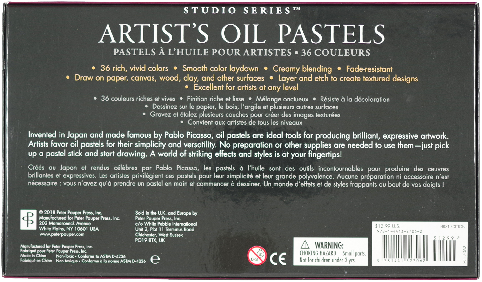 Studio Series Artist's Oil Pastels