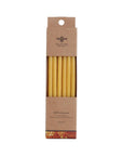 Hand-Dipped Birthday Candles (100% Pure Beeswax) – 6"