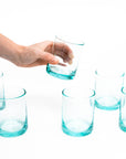 Handblown Clear Tumbler