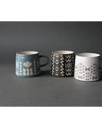 Danica Studio Collage Imprint Stoneware Mugs - 12 oz