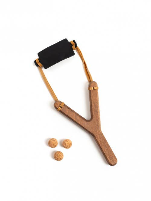 SLINGSHOT BLACK + 3 CORK BULLETS