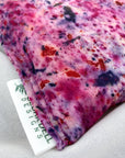 Naturally Dyed Silk Eye Pillow with Organic Filling: Multicolor Speckes