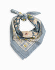 Bloom Field Flutterby Bandana - Blue Floral