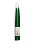 Beeswax Taper Candles – Dripless & Handmade in USA: Teal / 8"