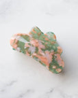 Eco Cloud Hair Claw Clip: Rainbow Cookie