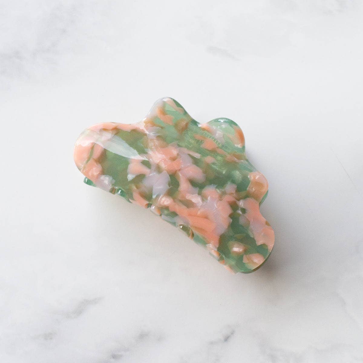 Eco Cloud Hair Claw Clip: Pink Clouds