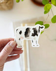 Cow sticker
