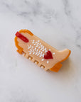 Eco My Sweet Heart Cowboy Boots Hair Claw Clip: Mint Caramel