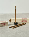 Myrrh Incense Sticks & Holder - Set of 15