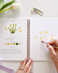 Spring watercolor workbook