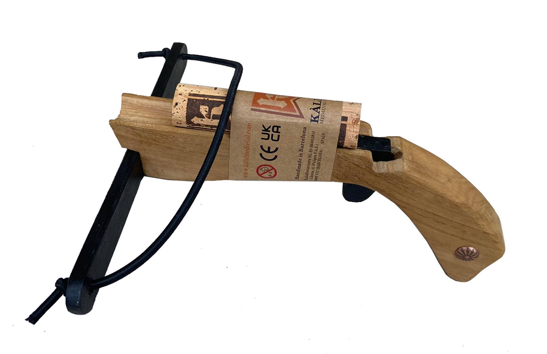 MINI CROSSBOW BLACK + 2 CORK BULLETS - ST542FK