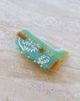Eco Western Boots Hair Claw Clip: Almond Milk