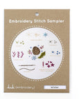 Winter - Embroidery Stitch Sampler