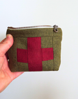 Handmade Mini First Aid Kit – Olive