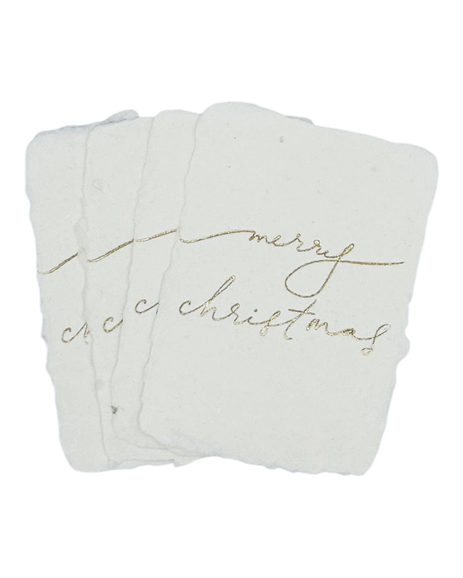 merry christmas petite note card