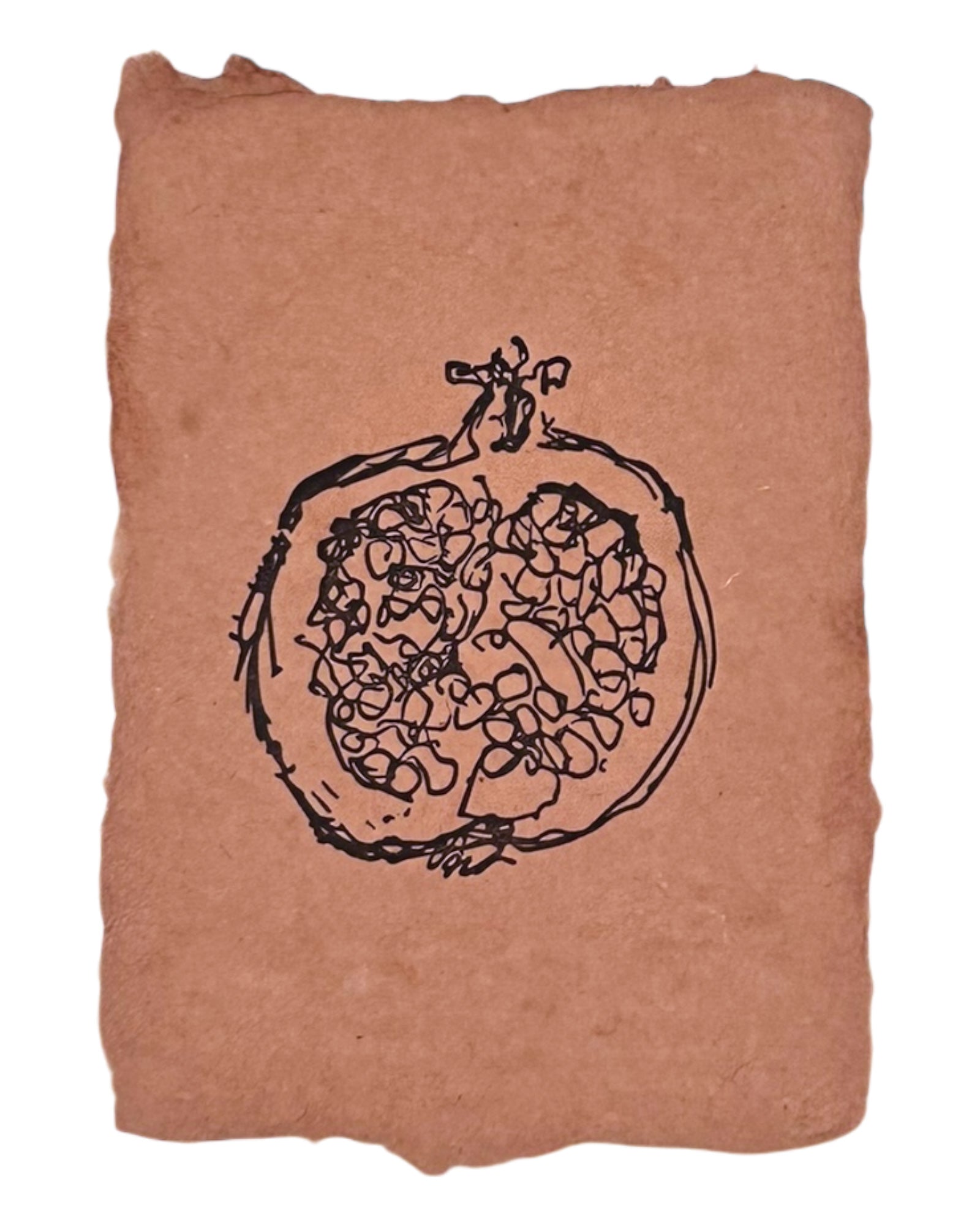 pomegranate note card