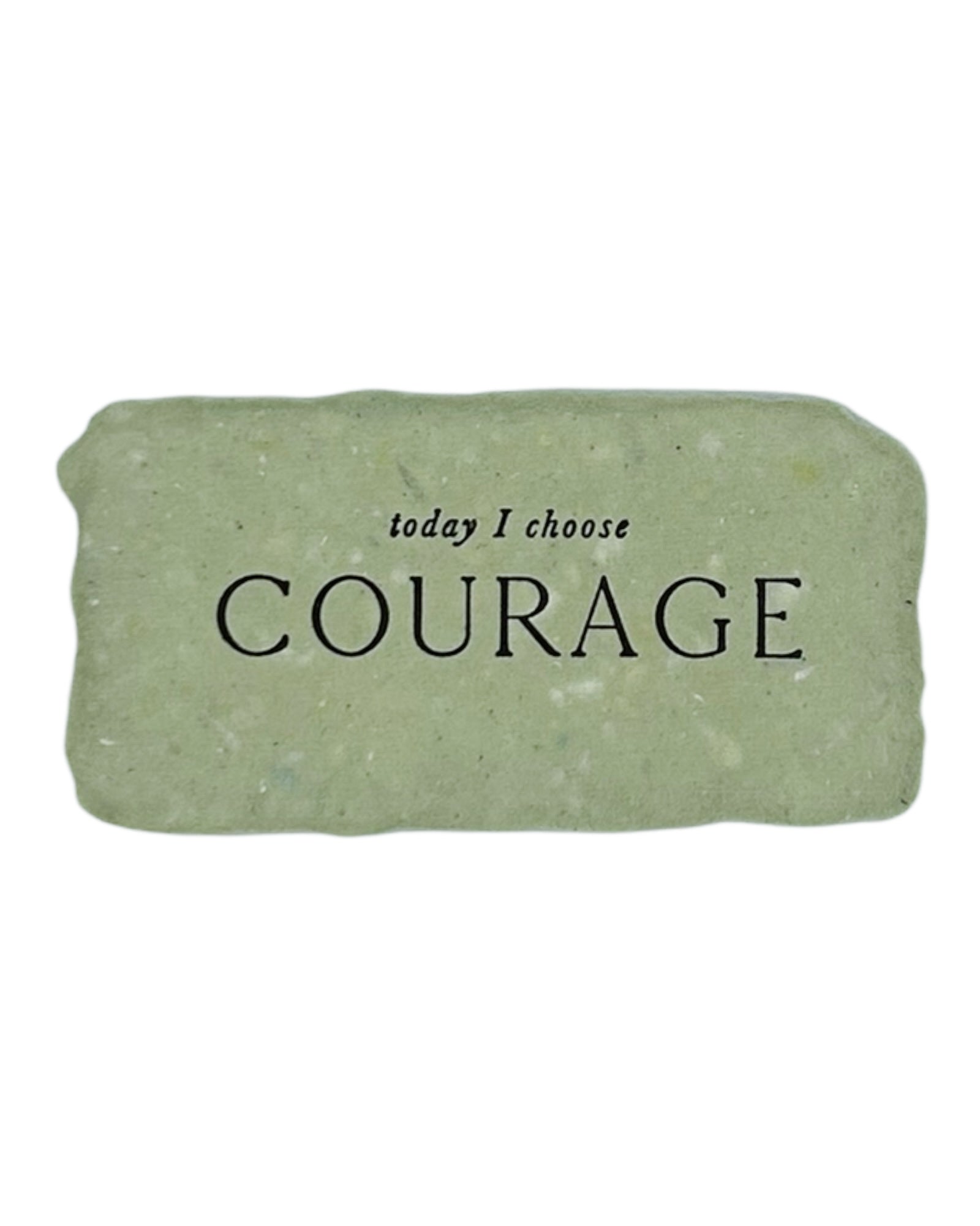 today I choose courage intention card