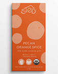 Mini Pecan Orange Spice Chocolate Bar