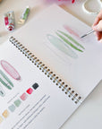 Tropical watercolor workbook
