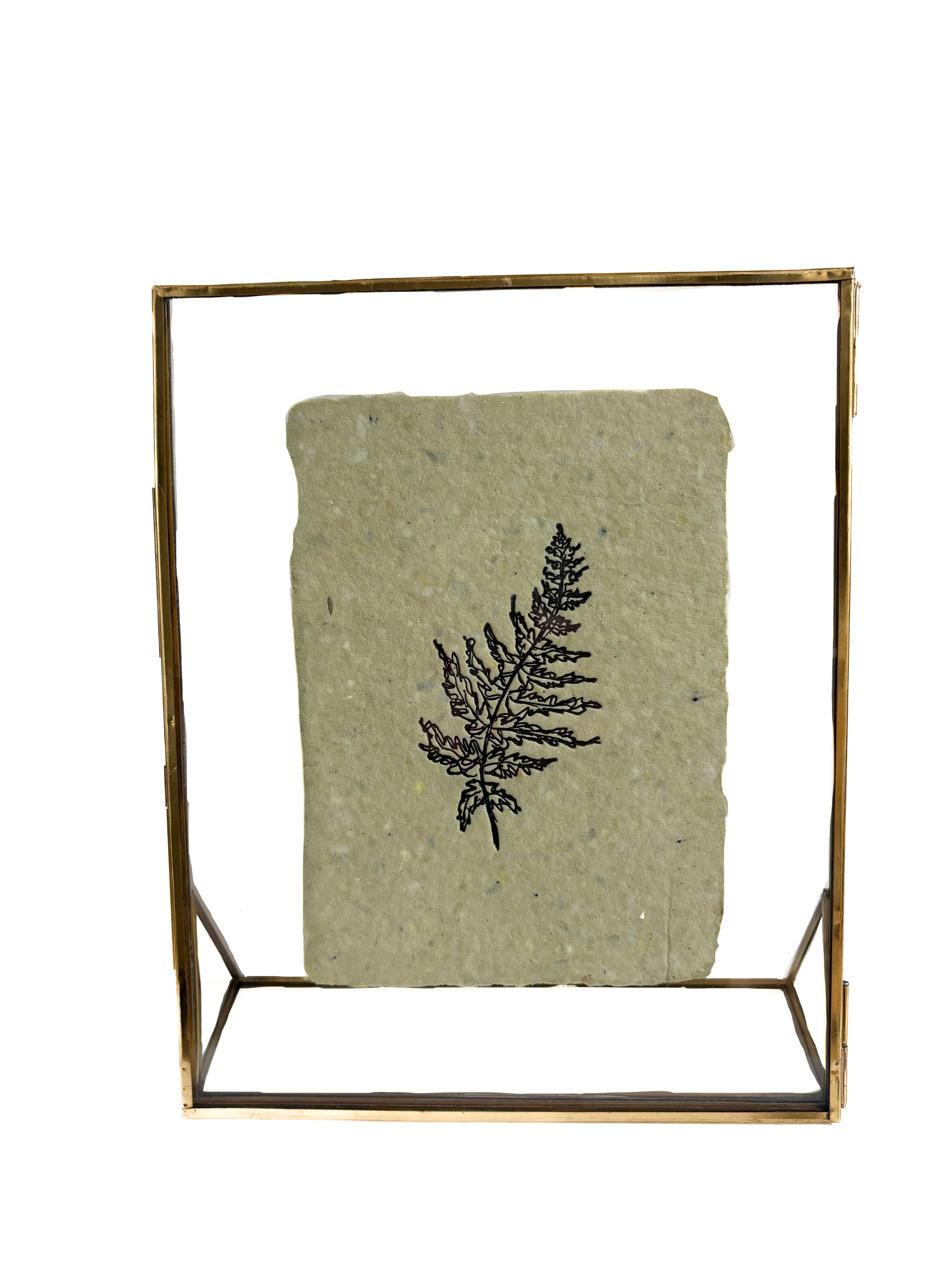 Glass Picture Frame - Table Top 8x10in (recommend for 5x7in art prints)