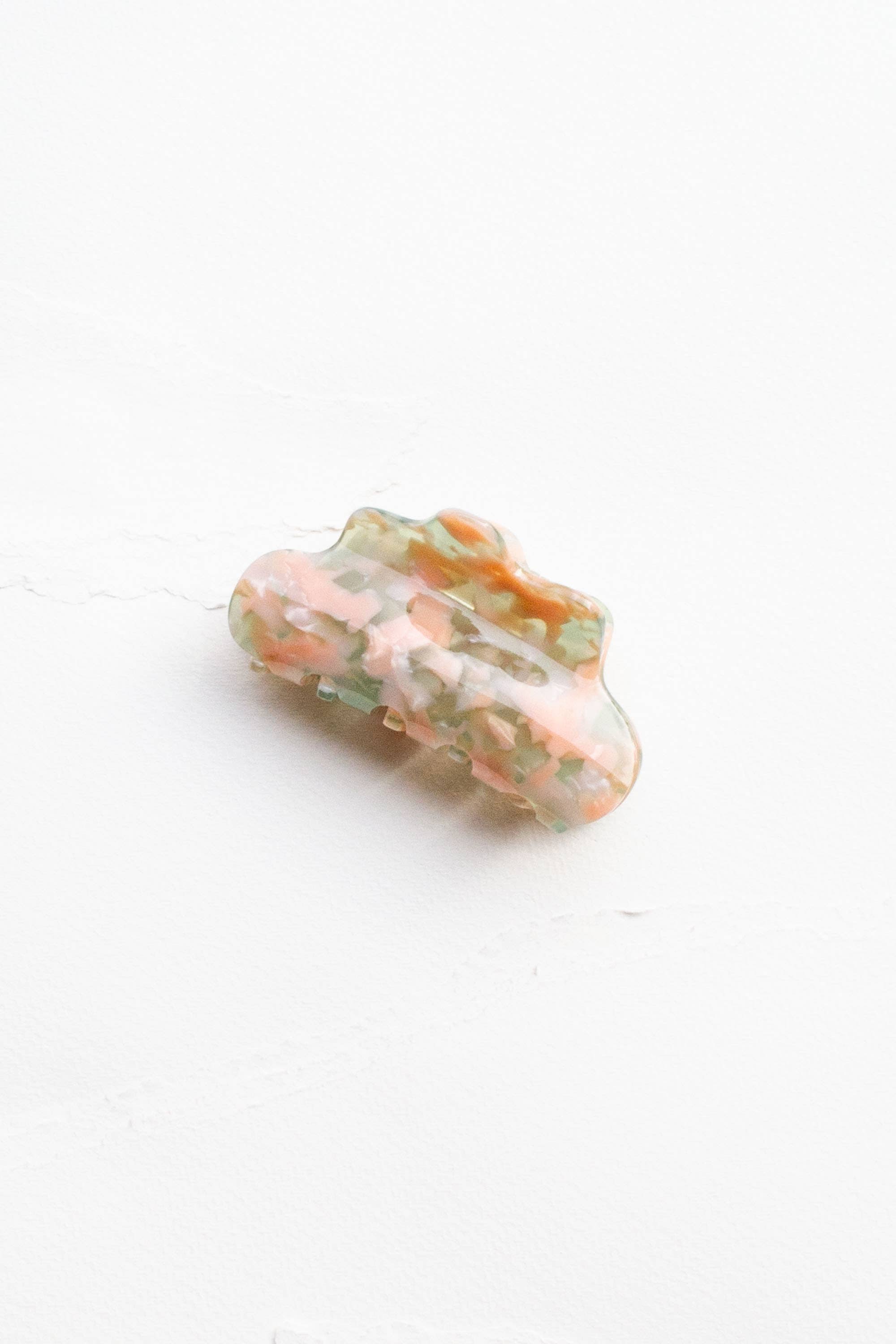 Eco Cloud Hair Claw Clip: Pink Clouds
