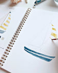 Seaside watercolor workbook