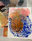 Mono Print Class - 5/3