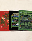 Garden Greenhouse Seedlings Sewn Trio Notebook Set