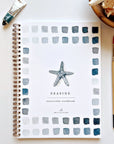 Seaside watercolor workbook