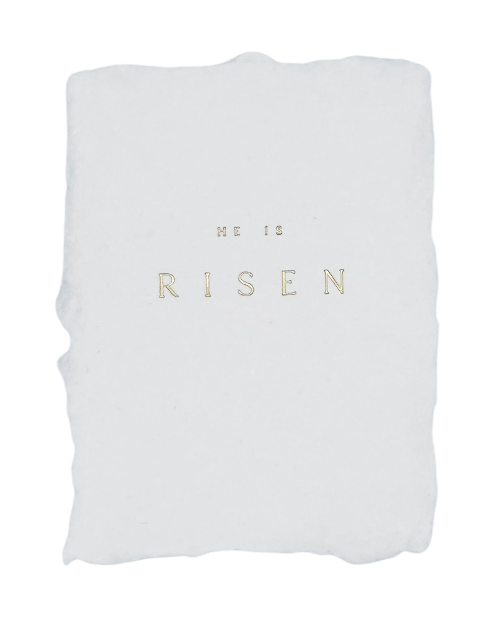 He is risen mini art print