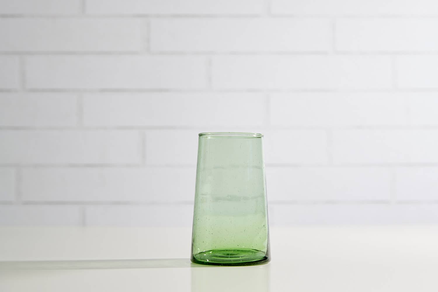 Handblown Moroccan Cone Glass