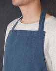 Midnight Blue Stonewash Apron