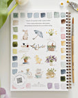 Spring watercolor workbook