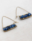 Teja Lapis Drop Earrings