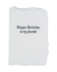 happy birthday to my favorite card