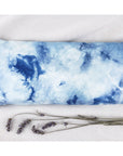 Naturally Dyed Silk Eye Pillow with Organic Filling: Multicolor Speckes