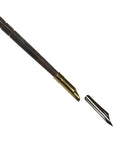 6" Turned Sheesham Wood with Nib Pen Antique Reproduction