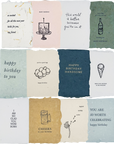 Birthday Cards Wooden Box Bundle II