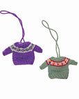 Mini Sweater Ornaments