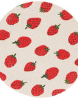 Berry Sweet Braided Round Placemat