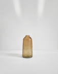 Tall Siena Handblown Hammered Bud Vase: Blush