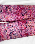 Naturally Dyed Silk Eye Pillow with Organic Filling: Multicolor Speckes