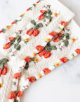 Strawberry Farm Casual Socks: Cream