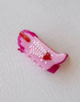 Eco My Sweet Heart Cowboy Boots Hair Claw Clip: Mint Caramel