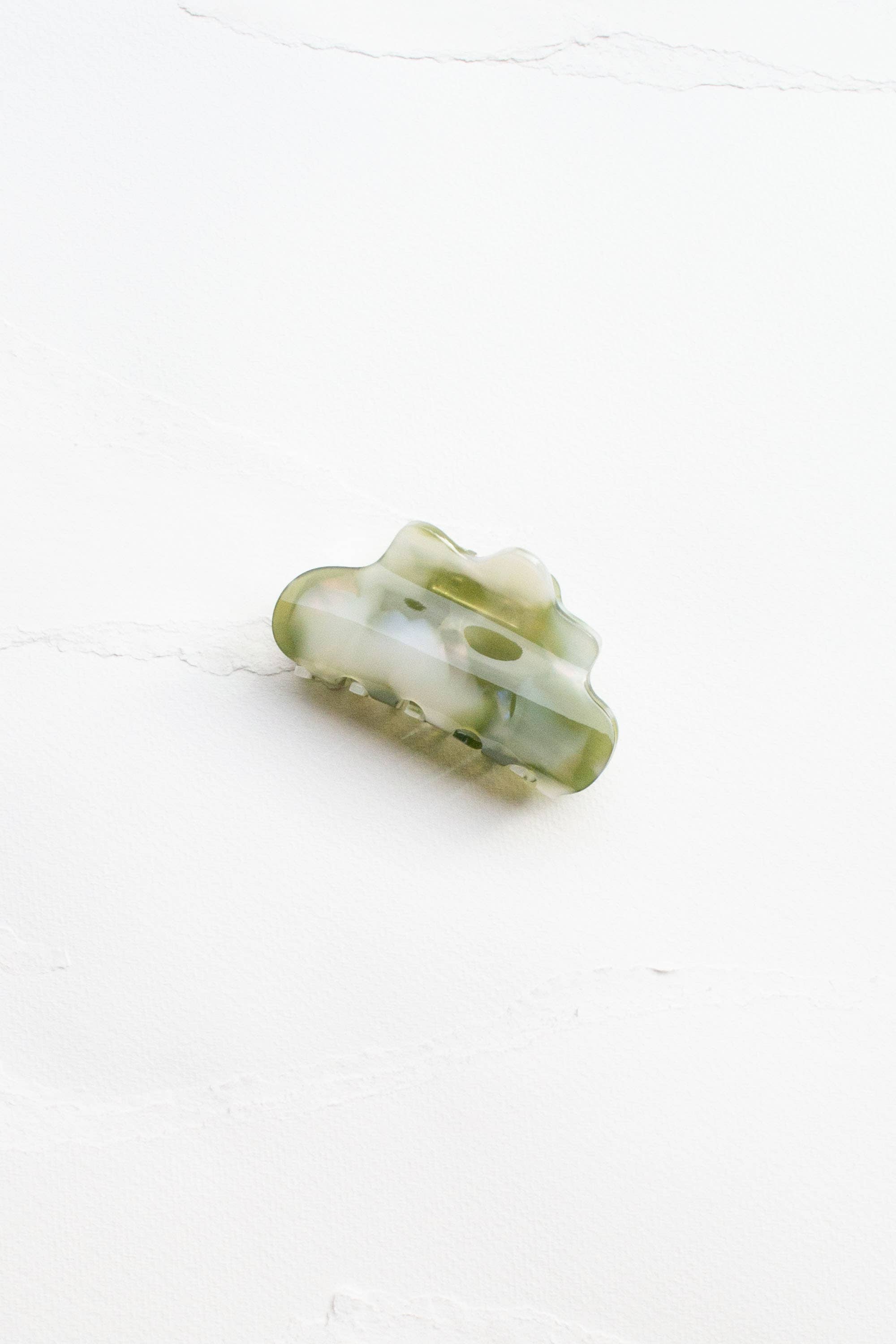 Eco Cloud Hair Claw Clip: Pink Clouds